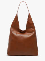 Schoudertas Cow Leder Basilic pepper Bruin cow BCOW2L