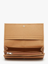Longchamp Le roseau Portefeuille Bruin-vue-porte
