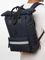 Rugzak Explorer Cabaia Blauw adventurer EXPLORER-vue-porte