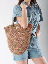Schoudertas Gerbera Woomen Veelkleurig gerbera WGER07-vue-porte