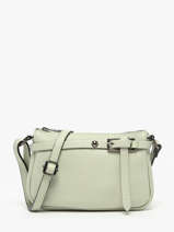 Cross Body Tas Caviar Leder Milano Groen caviar G1421N