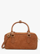 Handtas Velvet Caviar Leder Milano Bruin velvet caviar VC24112