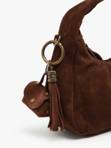 Sleutelhanger Leder Milano Groen velvet VE24112-vue-porte