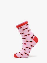 Sokken Cabaia Roze socks LAU