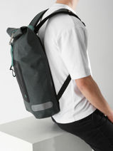 Rugzak 1 Compartiment Met 15" Laptopvak Faguo Groen backpack 24LU0904-vue-porte