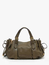 Schoudertas Bubble Leder Gerard darel Groen bubble DBS67428