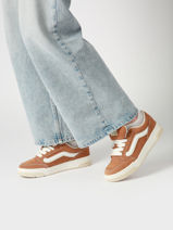 Sneakers Hylane Uit Leder Vans Bruin women D1JBRO-vue-porte