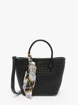 Handtas /cross Body Braided Miniprix Zwart braided 1