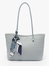 Schoudertas Braided Miniprix Blauw braided A9113