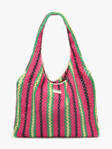Schoudertas Crochet Wouf Veelkleurig crochet XTO25011