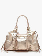 Schoudertas A4 Formaat Nine Leder Milano Goud nine NI24093