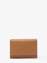 Portefeuille Caviar Leder Crinkles Bruin caviar 14049