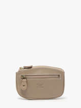 Portemonnee Caviar Leder Crinkles Beige caviar 14036