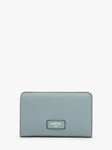 Portefeuille Met Rits Ninon Leder Lancel Blauw ninon A11123