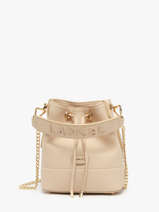 Mini Bucket Bag Ninon Leder Lancel Beige ninon A11466