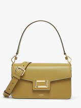 Schoudertas Angele Leder Lancel Groen angele A13149