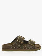 Slippers Fusbett Colors of california Groen women HCBIOW05