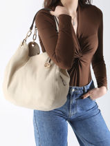 Schoudertas Plum Torrow Beige plum TPLU02-vue-porte