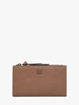 Portefeuille Leder Biba Bruin wallet 12138