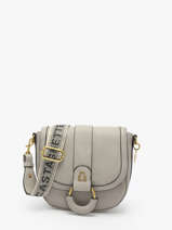 Cross Body Tas Anneau Lulu castagnette Grijs anneau YSEE