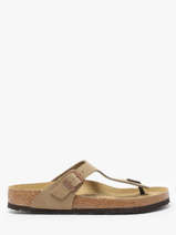 Teenslippers Gizeh Birkenstock Beige men 943811
