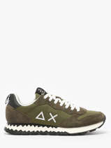 Sneakers Tom Snake Sun68 Groen men Z35104