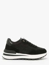 Sneakers Amazing 20 Uit Leder Liu jo Zwart women BA5043PX