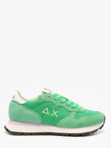 Sneakers Ally Solid Nylon Sun68 Groen women Z35201