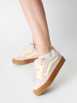 Sneakers Knu Skool Uit Leder Vans Bruin women D6ZO3N-vue-porte