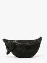 Heuptasje Biba Zwart leather BRI5L