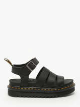 Sandalen Blaire Uit Leder Dr martens Zwart women 31520001