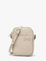 Cross Body Tas N City Leder Nathan baume Beige n city 5