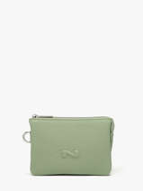 Portemonnee 2 Compartimenten Leder Nathan baume Groen original n 302N