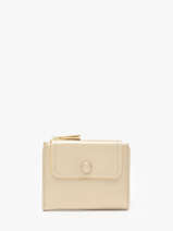 Portemonnee Met Kaarthouder Miniprix Goud grained 78COK865
