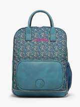 Rugzak 2 Compartimenten Cameleon Blauw vintage fantasy PBVGSD37