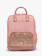 Rugzak 2 Compartimenten Cameleon Roze vintage fantasy PBVGSD37