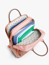 Rugzak 2 Compartimenten Cameleon Roze vintage fantasy PBVGSD37-vue-porte