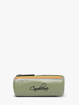 Pennenzak 1 Compartiment Cameleon Groen vintage north PBVWSTRO