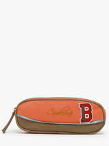 Pennenzak 2 Compartimenten Cameleon Oranje vintage urban PBVBTROU