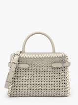 Handtas Emie Leder Le tanneur Grijs emie TEMI16M3