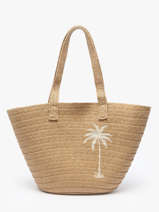 Schoudertas Luisa Raphia Pieces Beige luisa 17155923