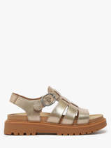 Sandalen Clairemont Way Uit Leder Timberland Goud women 2Q1PN751