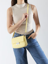 Cross Body Tas Daily City Lacoste Geel daily city NF4757DZ-vue-porte