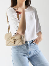 Cross Body Tas Love Bag Puff Pinko Beige love bag puff A0F2-vue-porte