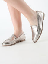 Mocassins Uit Leder Tamaris Goud women 42-vue-porte
