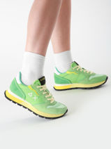 Sneakers Ally Color Explosion Sun68 Groen women Z35204-vue-porte