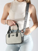 Handtas /cross Body Deauville David jones Zwart deauville CM7340-vue-porte