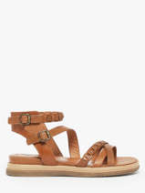 Sandalen Uit Leder Tamaris Bruin women 44