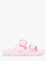 Slippers Arizona Big Buckle Birkenstock Roze women 1029642