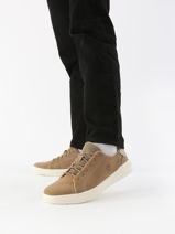 Sneakers Seneca Bay Uit Leder Timberland Bruin men 5TY5DR01-vue-porte